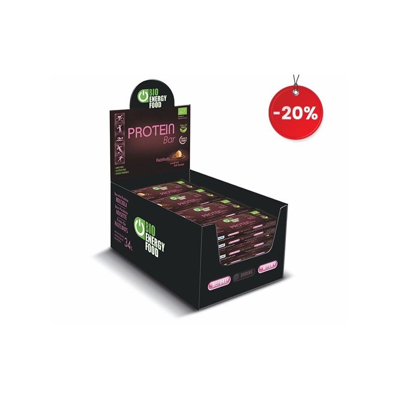 Barres protéinées, 6 x 50 g, chocolat noir et noix de coco – Pure