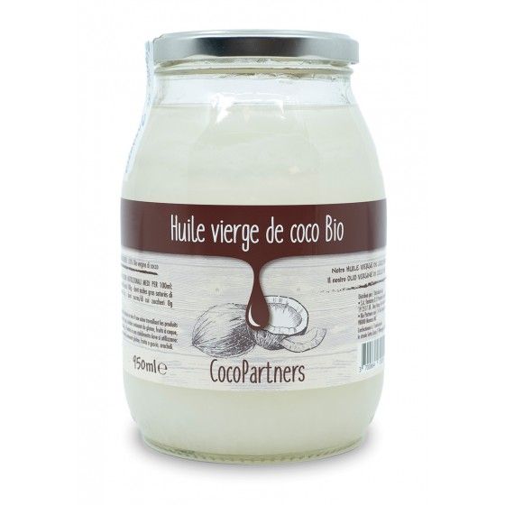 Olio vergine di cocco bio (950ml)