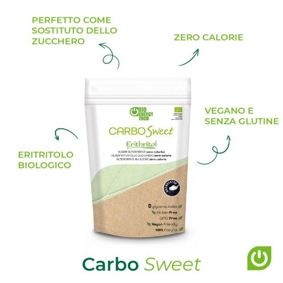 Carbosweet : alternativa allo zucchero bio (500g)