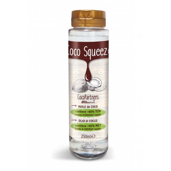 Huile de coco squeeze bio (250ml)