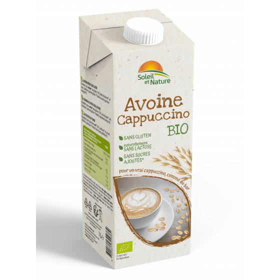 8 pezzi - Bevanda AVENA Cappuccino 100% vegetale